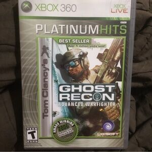 Tom Clancy's Ghost Recon: Advanced Warfighter 2 (Microsoft Xbox 360, 2007) CIB